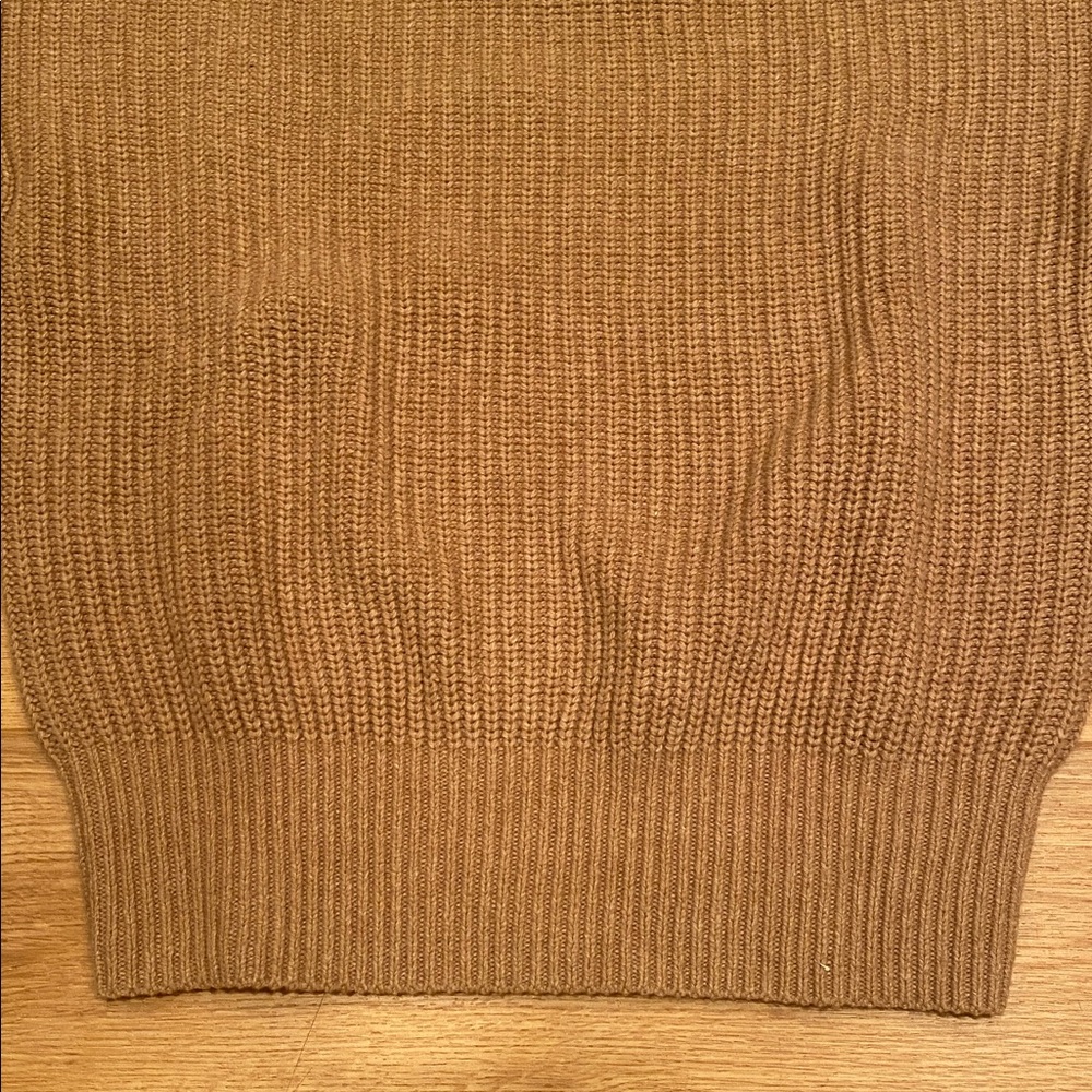BNWT Madewell Fairbanks Pullover Sweater in Heather Saddle SIZE XS - Picture 10 of 16
